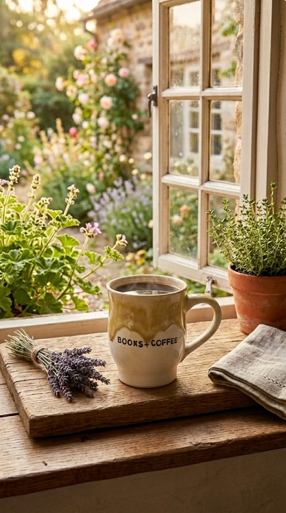 Bookish mugs: Nottawa Cottage Bookstore x Vara Studios