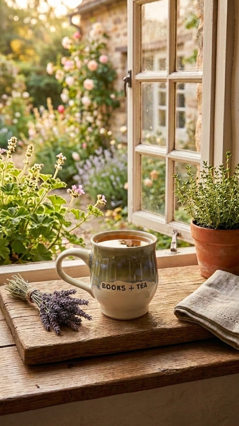 Bookish mugs: Nottawa Cottage Bookstore x Vara Studios