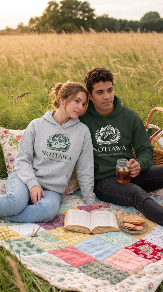 Nottawa cottage bookstore hoodie