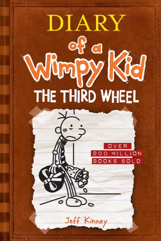 Diary of a Wimpy Kid #7: The Third Wheel by Jeff Kinney