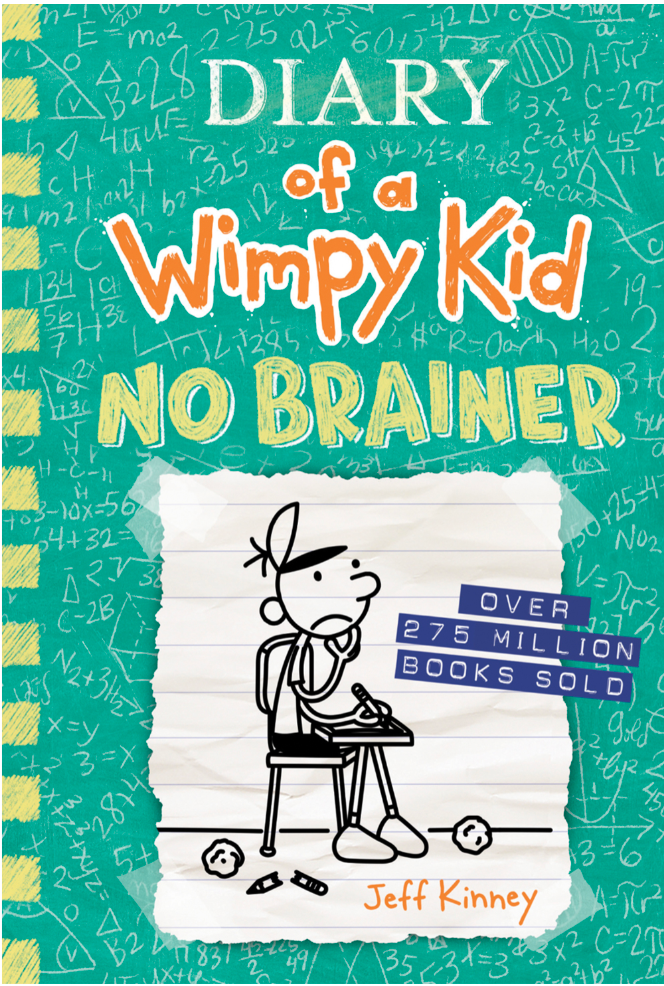 Diary of a Wimpy Kid #18: No Brainer by Jeff Kinney