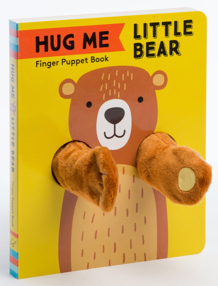 Hug Me Little Bear: Finger Puppet Book by Chronicle Books