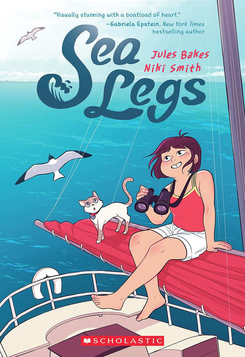 Sea Legs A Graphic Novel (Sea Legs #1) by Jules Bakes & Niki Smith