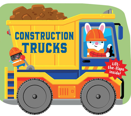 Spin & Lift: Construction Trucks by Ilanit Oliver & Steve James