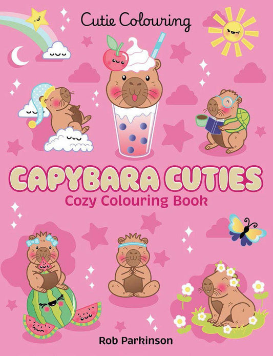 Capybara Cuties Colouring Book by Rob Parkinson & Scholastic