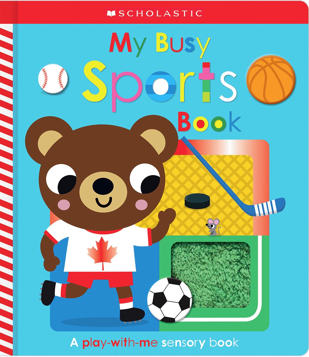 My Busy Sports Book: Scholastic Early Learners by Believe Ideas Make