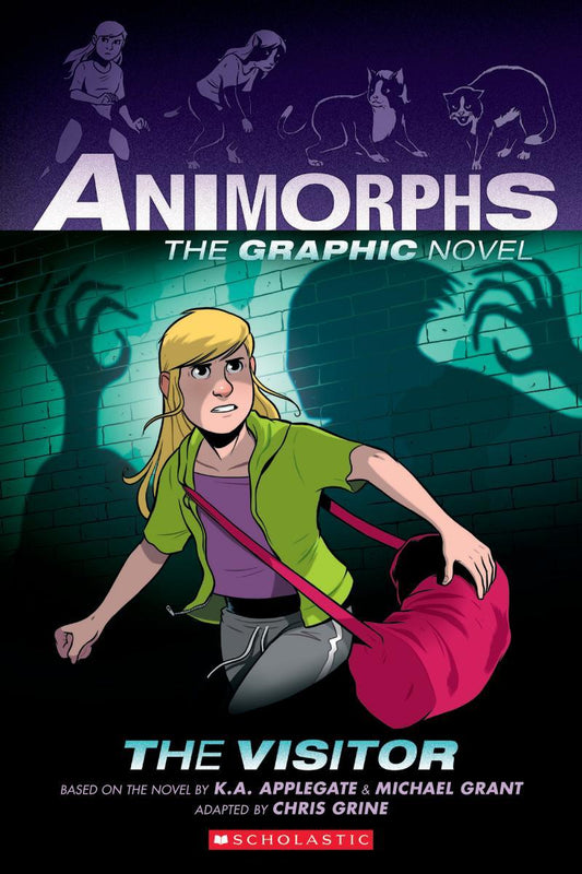 The Visitor A Graphic Novel (Animorphs #2) by K.A. Applegate, Michael Grant & Chris Grine