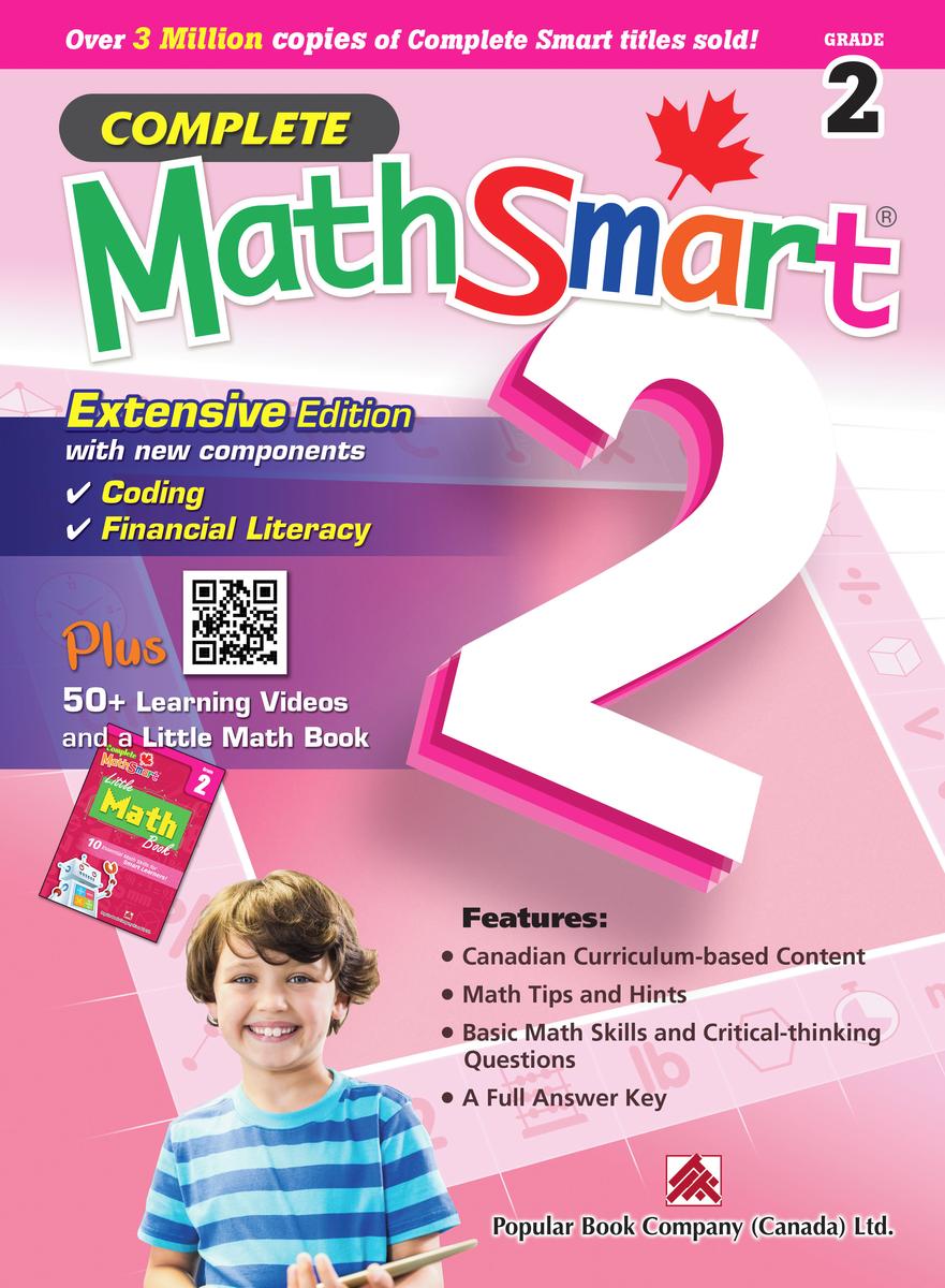 Complete Math Smart: Grade 2 (Extensive Edition) by Popular Book Company
