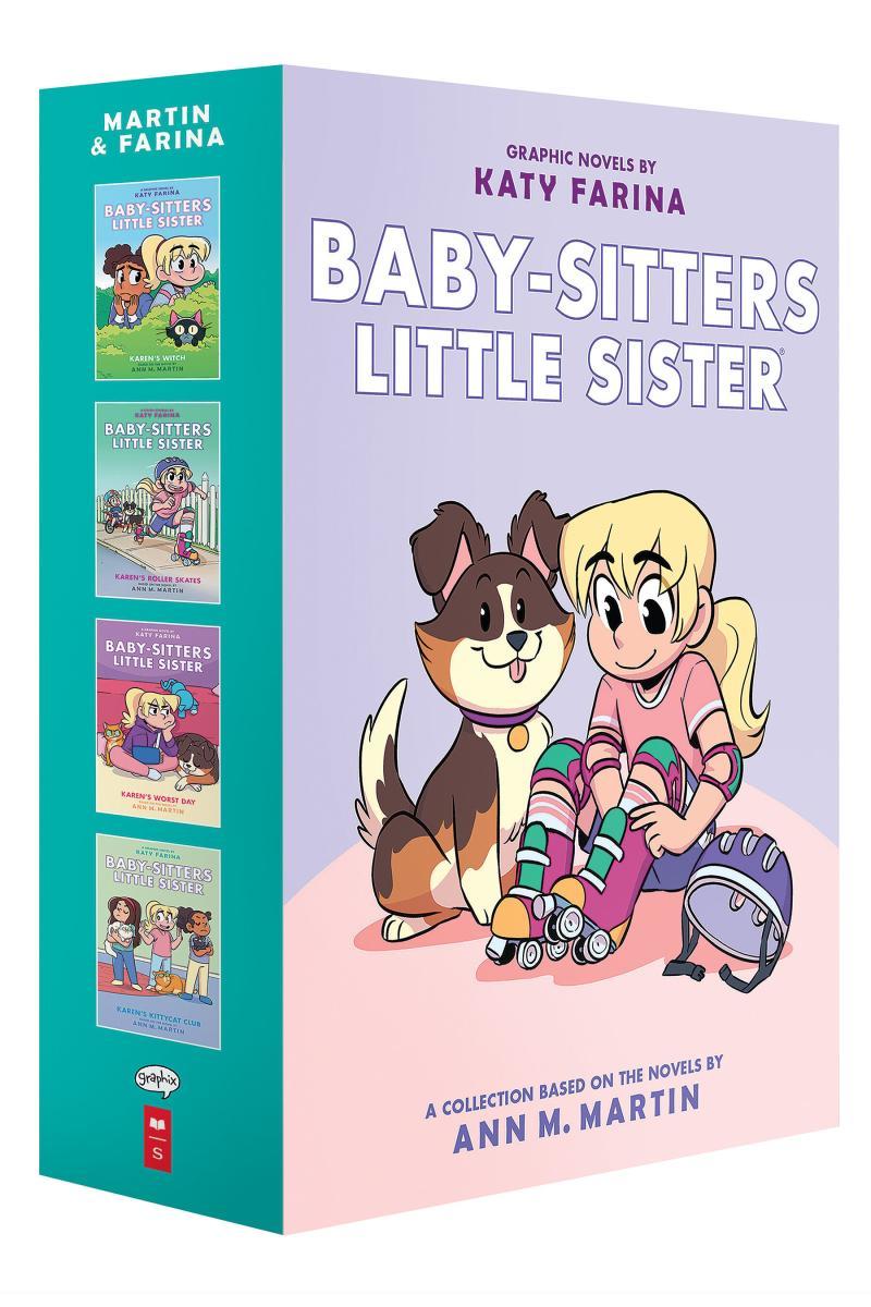 Baby-sitters Little Sister Graphic Novels #1-4 by Katy Farina & Ann M. Martin