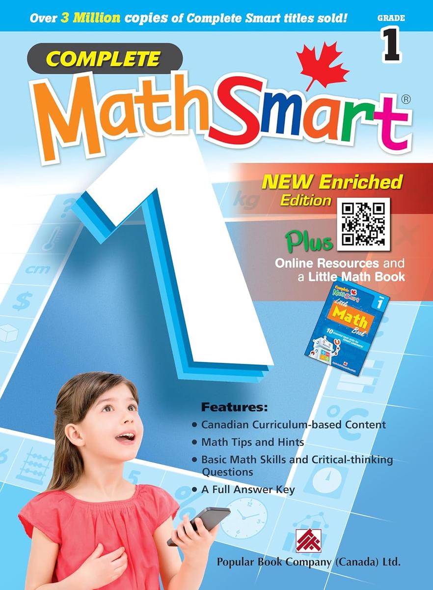 Complete Math Smart: Grade 1 (Enriched Edition) by Popular Book Company