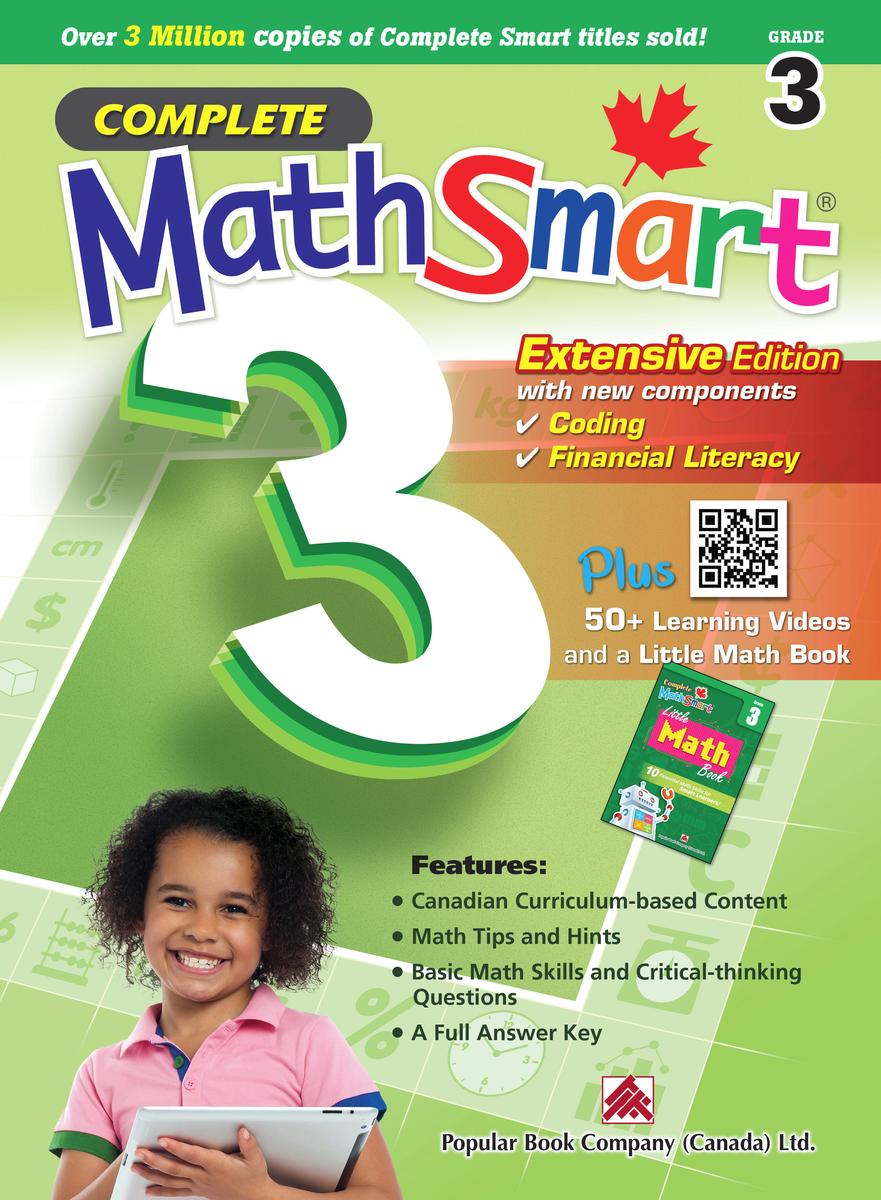 Complete Math Smart: Grade 3 (Extensive Edition) by Popular Book Company