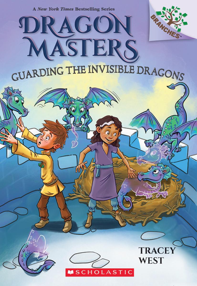 Guarding the Invisible Dragons: A Branches Book (Dragon Masters #22) by Tracey West & Matt Loveridge