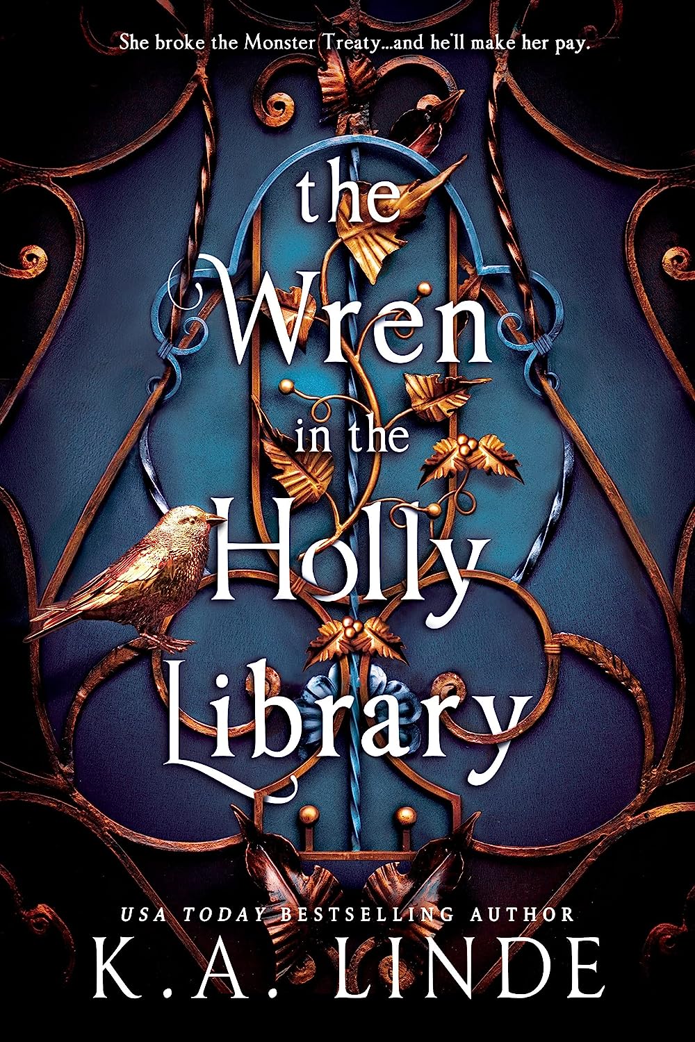 The Wren in the Holly Library Deluxe Limited Edition by K.A. Linde