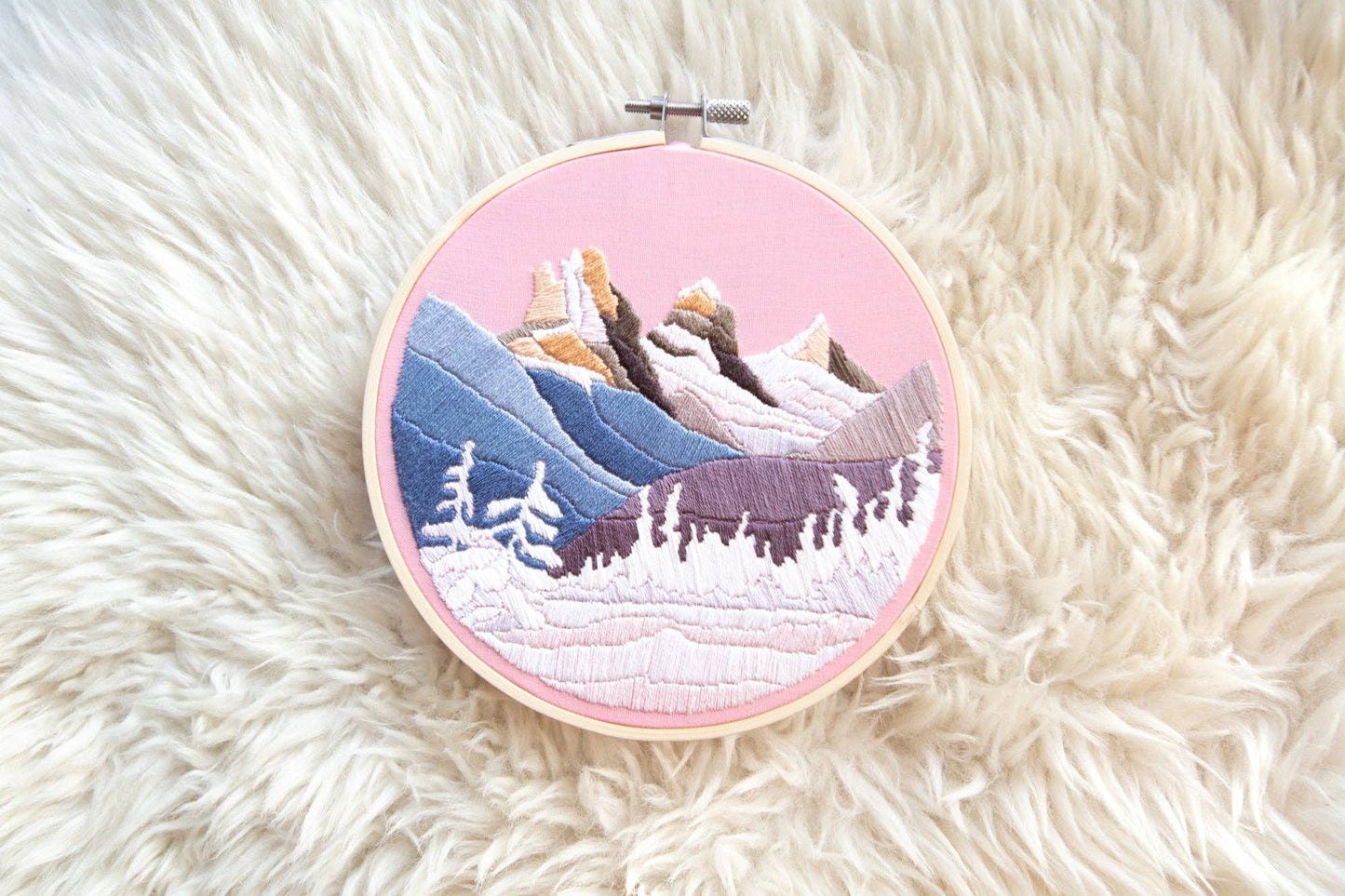 Three Sisters winter DIY embroidery kit