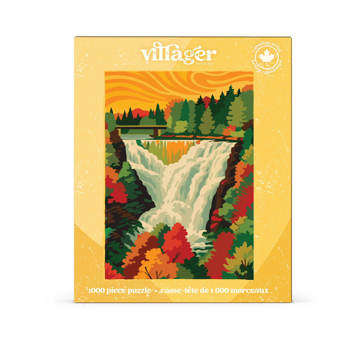 Autumn cascade | 1000-piece puzzle | designed in Canada (coming soon)