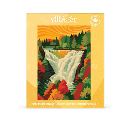 Autumn cascade | 1000-piece puzzle | designed in Canada (coming soon)