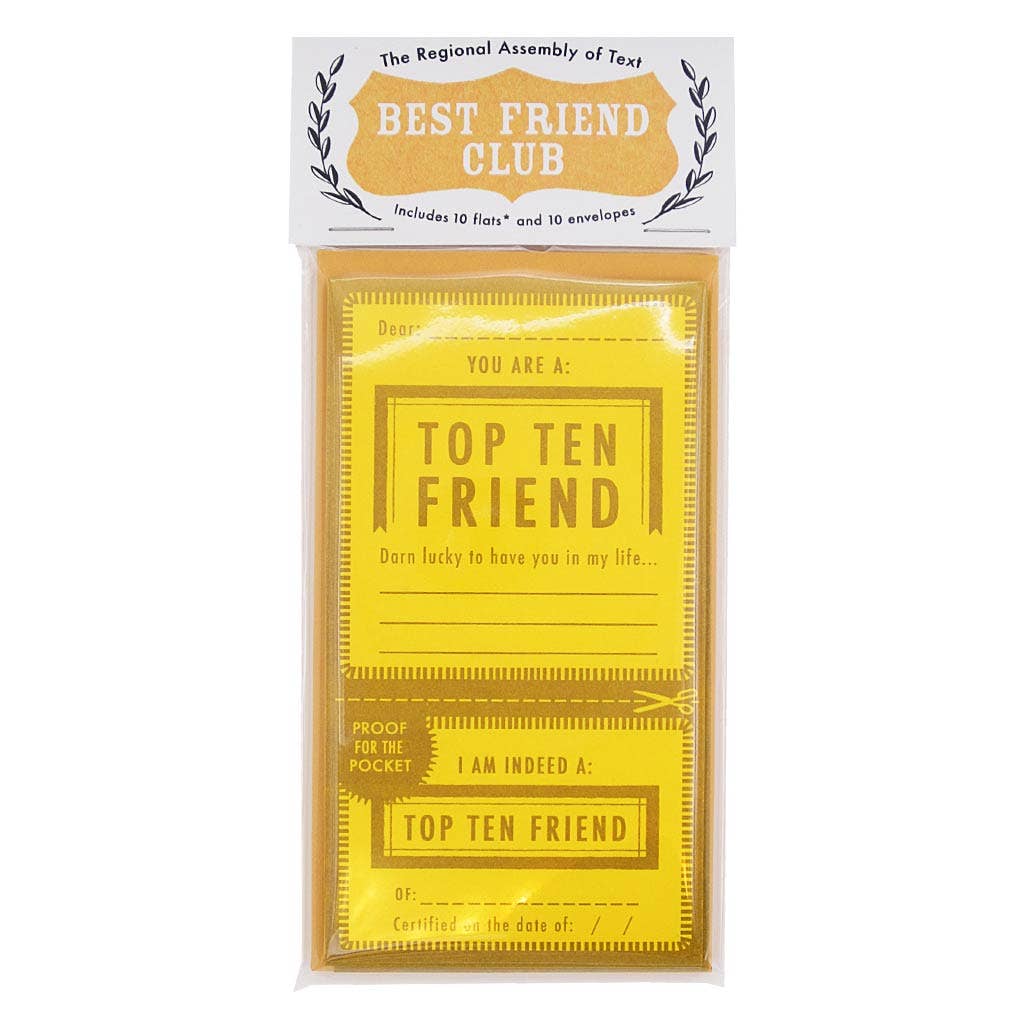 Top ten friend (coming soon)