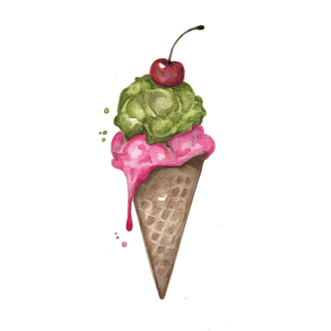 Sweet treats watercolor workbook