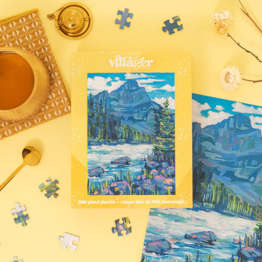 Kicking Horse Mt | 500-piece puzzle | designed in Canada