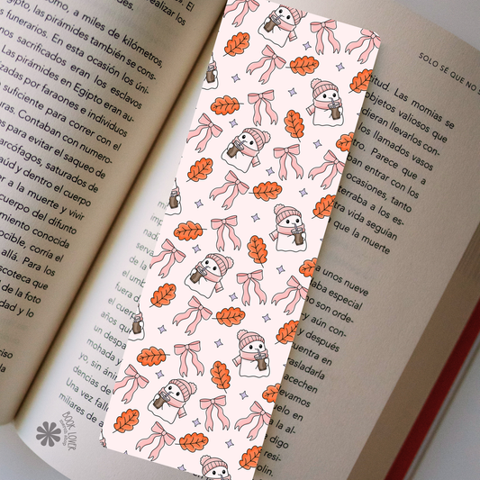 Cute ghost bookmark
