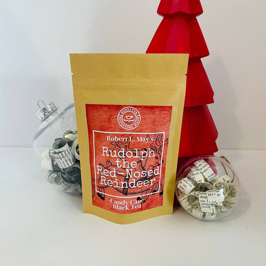 Rudolf the Red-Nosed Reindeer-inspired tea: candy cane black tea