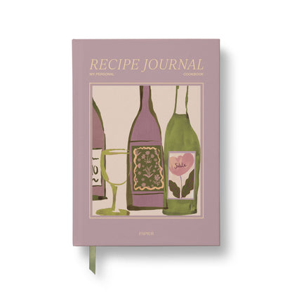 Guided recipe journal, A5 hardcover - the vineyard (coming soon)