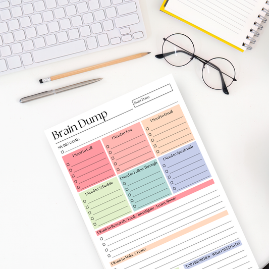 Brain dump notepad