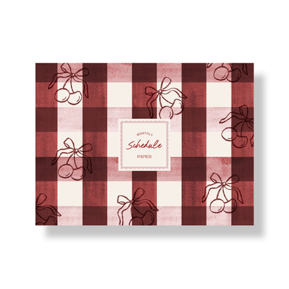 Productivity monthly planning pad, undated - picnic (coming soon)