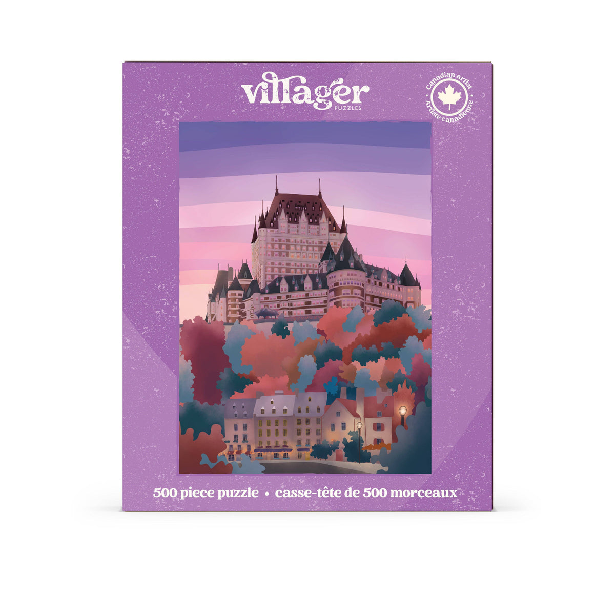 Quebec City | 500-Piece Puzzle | Designed in Canada (coming soon)