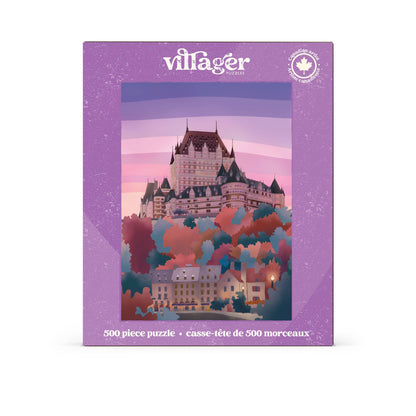 Quebec City | 500-Piece Puzzle | Designed in Canada (coming soon)