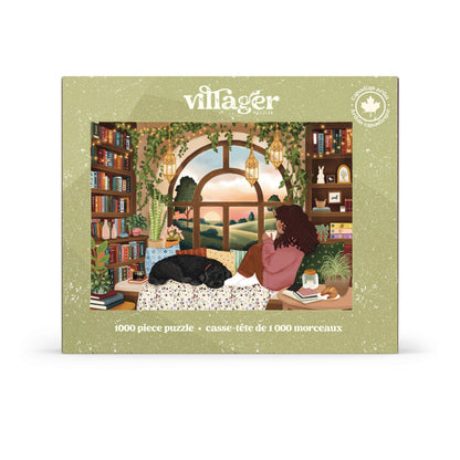 Book nook | 1000-piece puzzle | designed in Canada (coming soon)