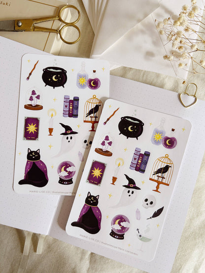 Spooky sticker sheet (coming soon)