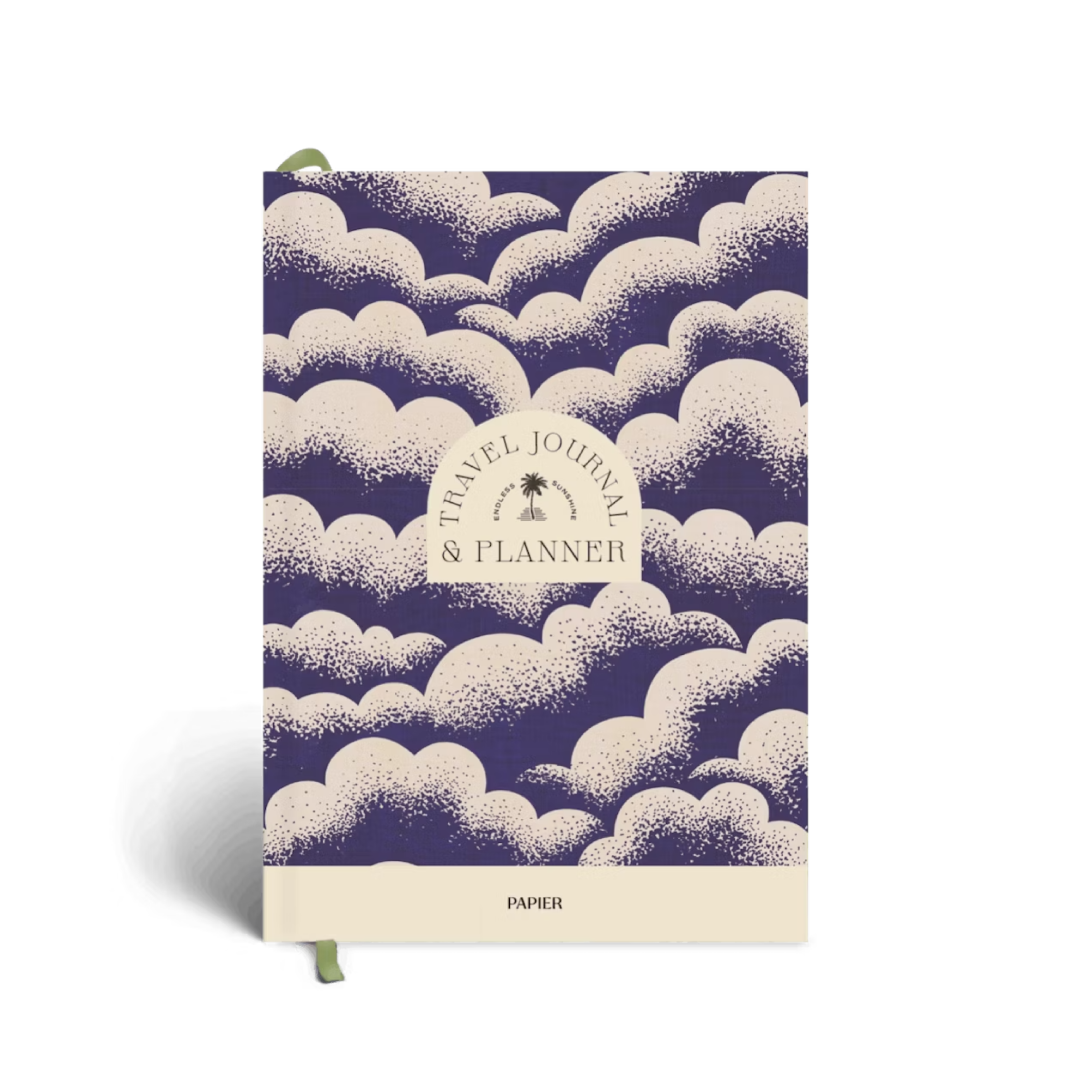 Sky high guided A5 travel journal