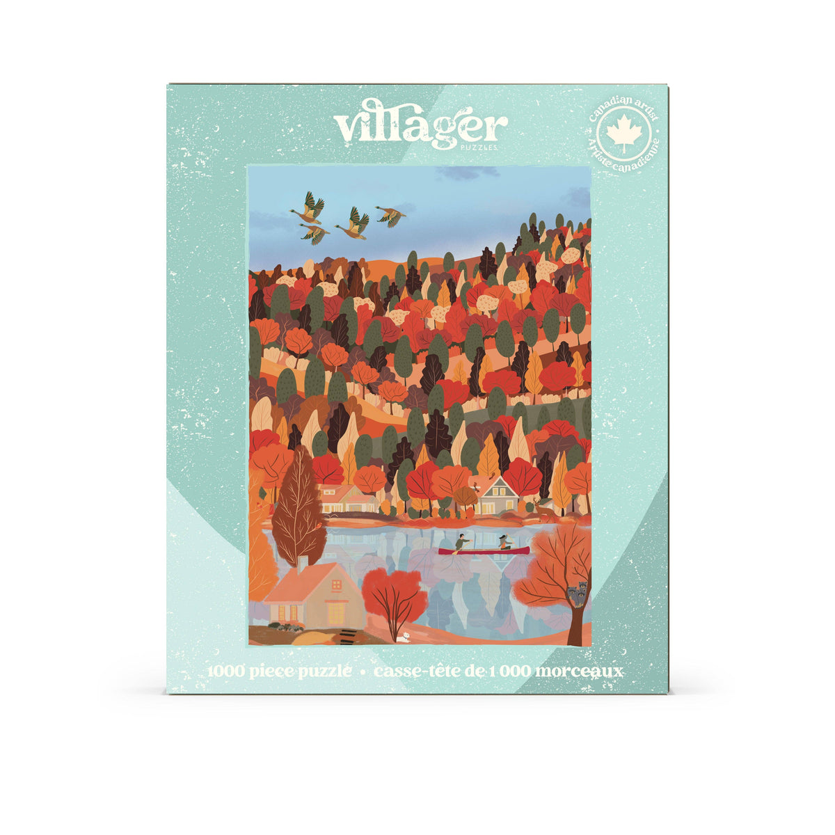 Changing seasons | 1000-piece puzzle | designed in Canada (coming soon)
