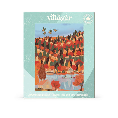 Changing seasons | 1000-piece puzzle | designed in Canada (coming soon)