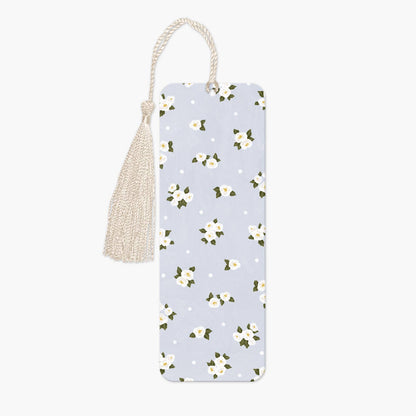 Floral chicken bookmark