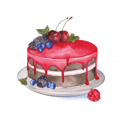 Sweet treats watercolor workbook