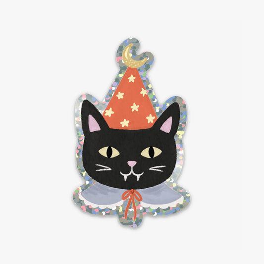 Glitter chat sticker
