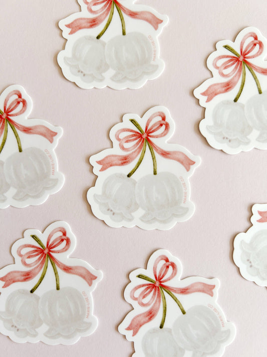 Lily of the valley sticker