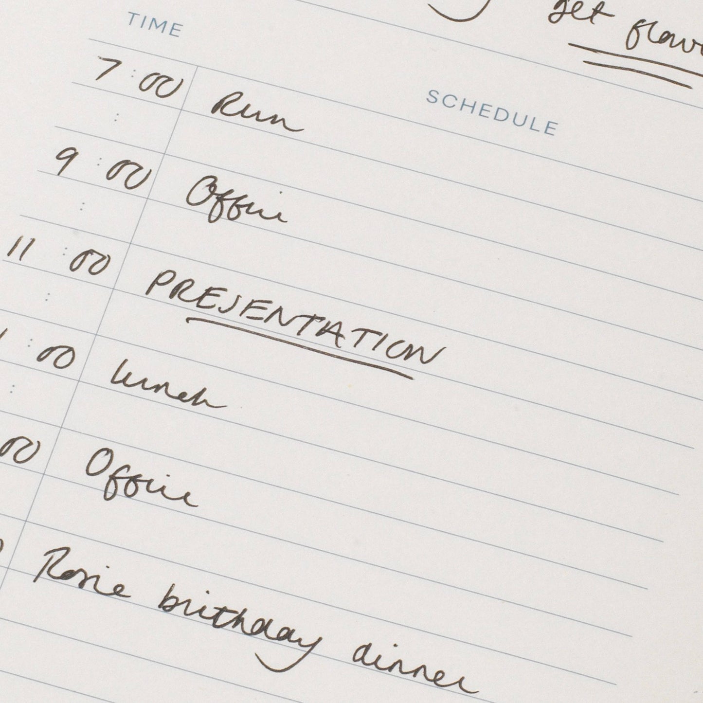 Daily productivity planning pad, undated - picnic (coming soon)