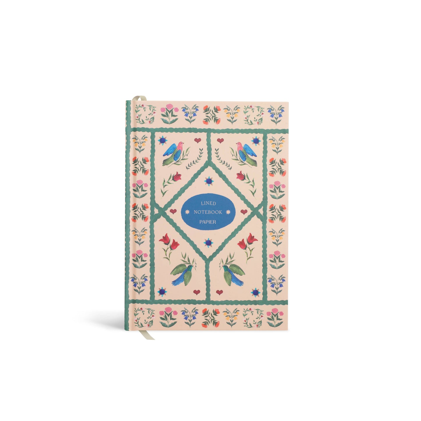 Quilted daydream lined A5 notebook