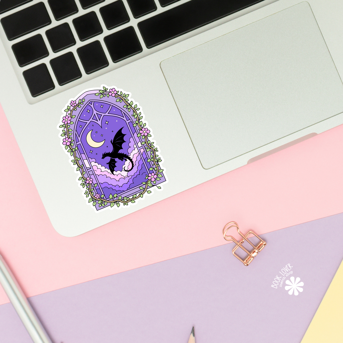 Dragon window sticker