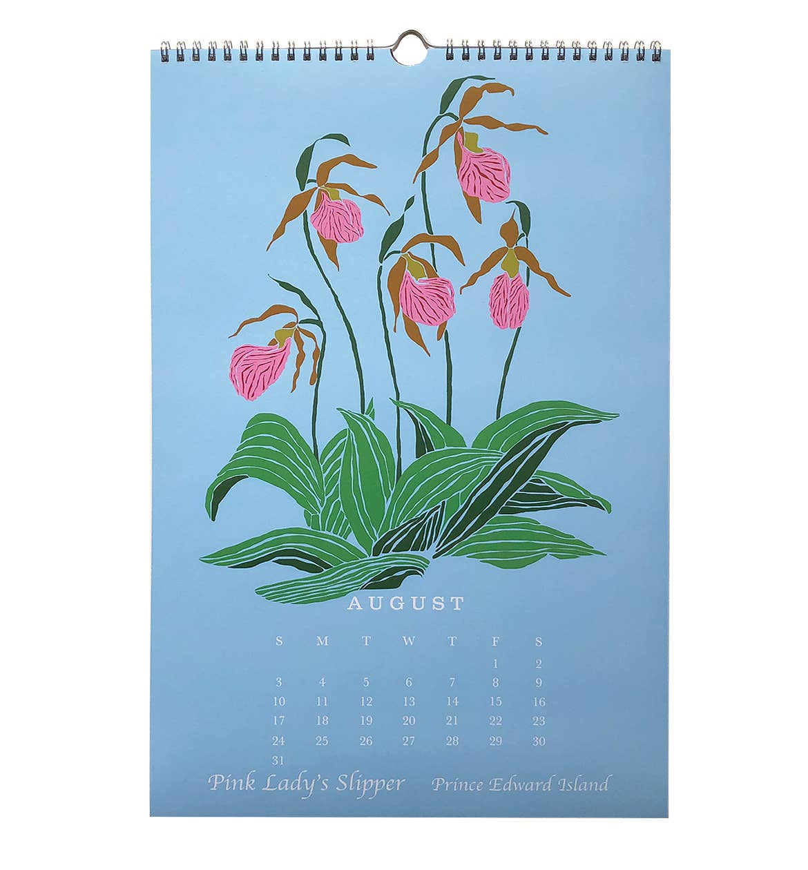 2025 Wall Calendar: Flowers of Canada's Provinces