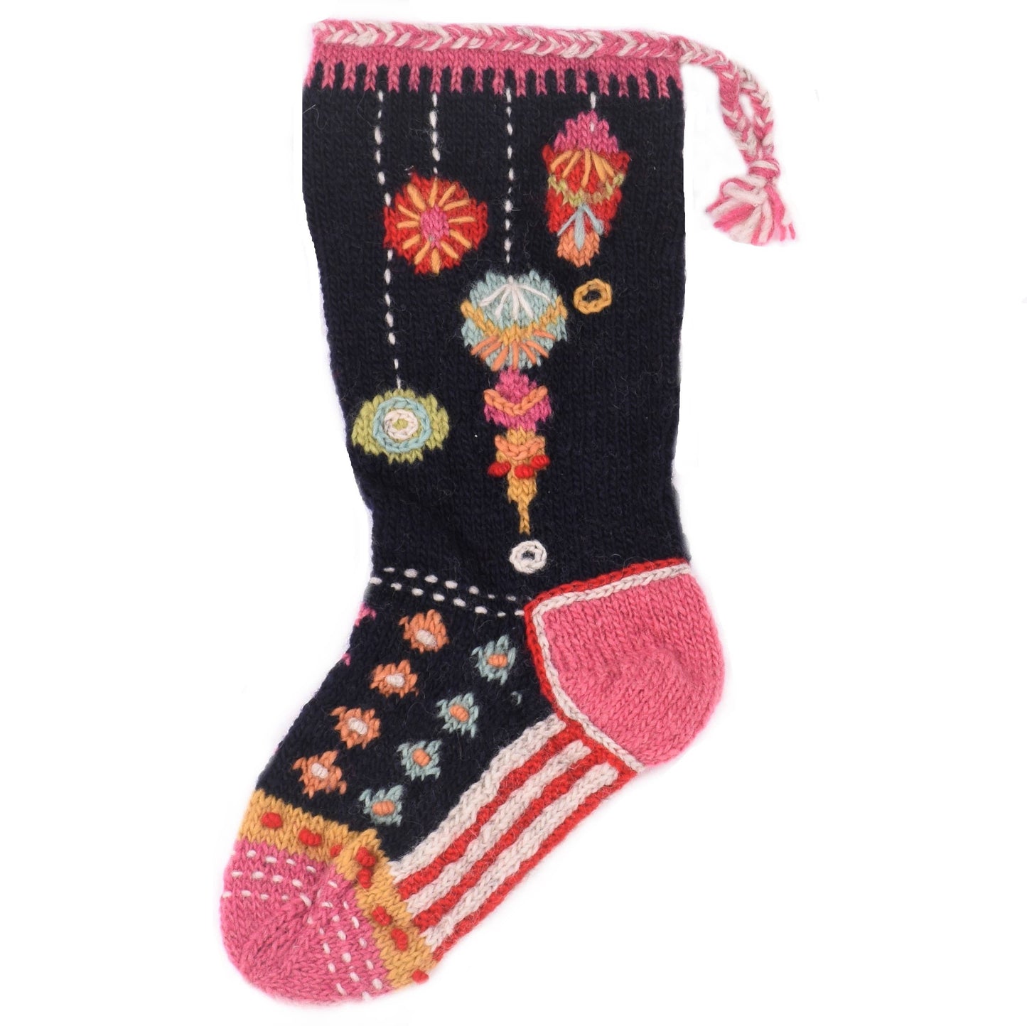 Ornaments hearth & wool Christmas stocking