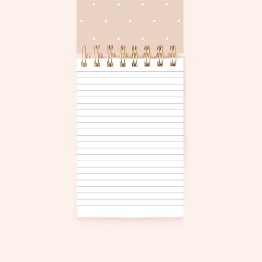 Dog pawty spiral notepad | 150 lined pages
