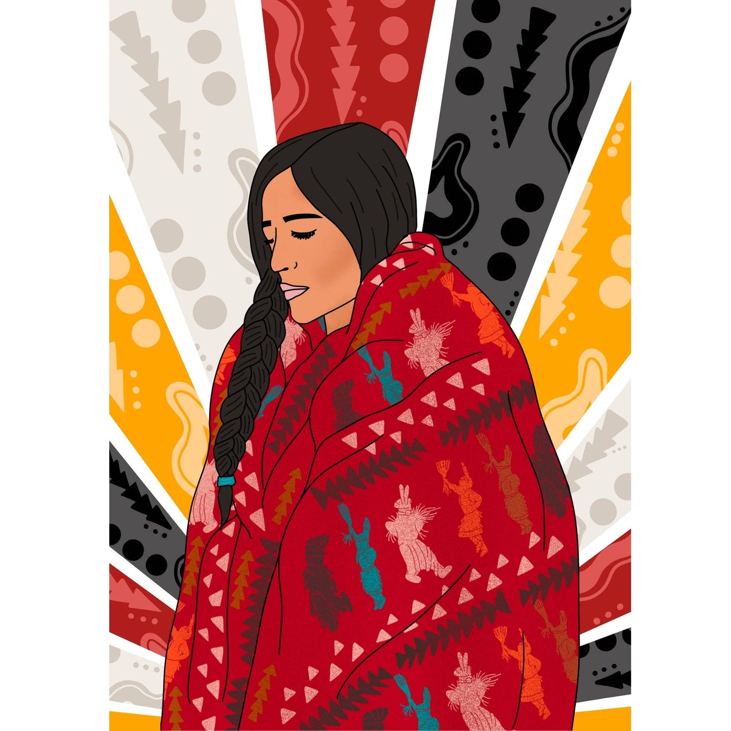 Matriarch blanket | 500-piece puzzle | designed in Canada