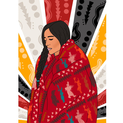 Matriarch blanket | 500-piece puzzle | designed in Canada