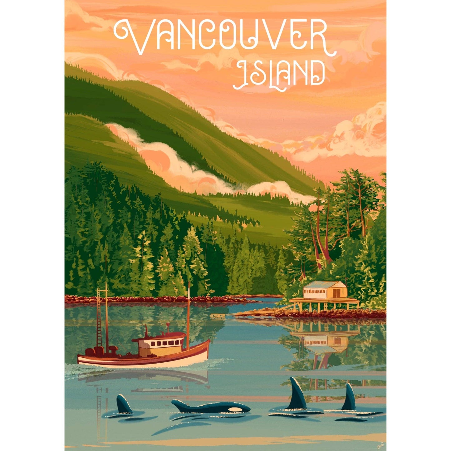 Vancouver Island | 1000-piece puzzle | designed in Canada