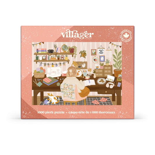 Grandma hobbies | 1000-piece puzzle | designed in Canada