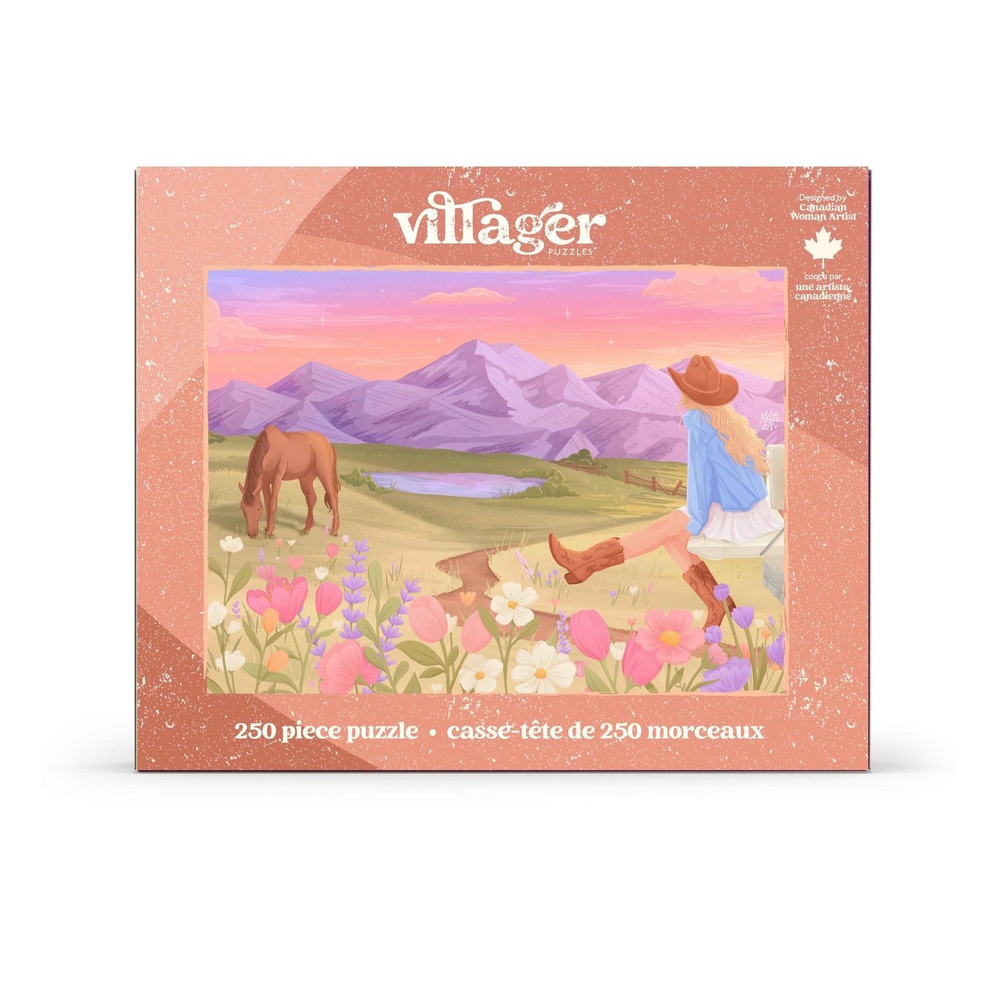 Rockies meadow | 250 piece puzzle | designed in Canada